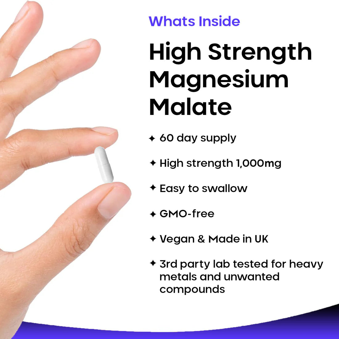 New Leaf Magnesium Malate Capsules (120)