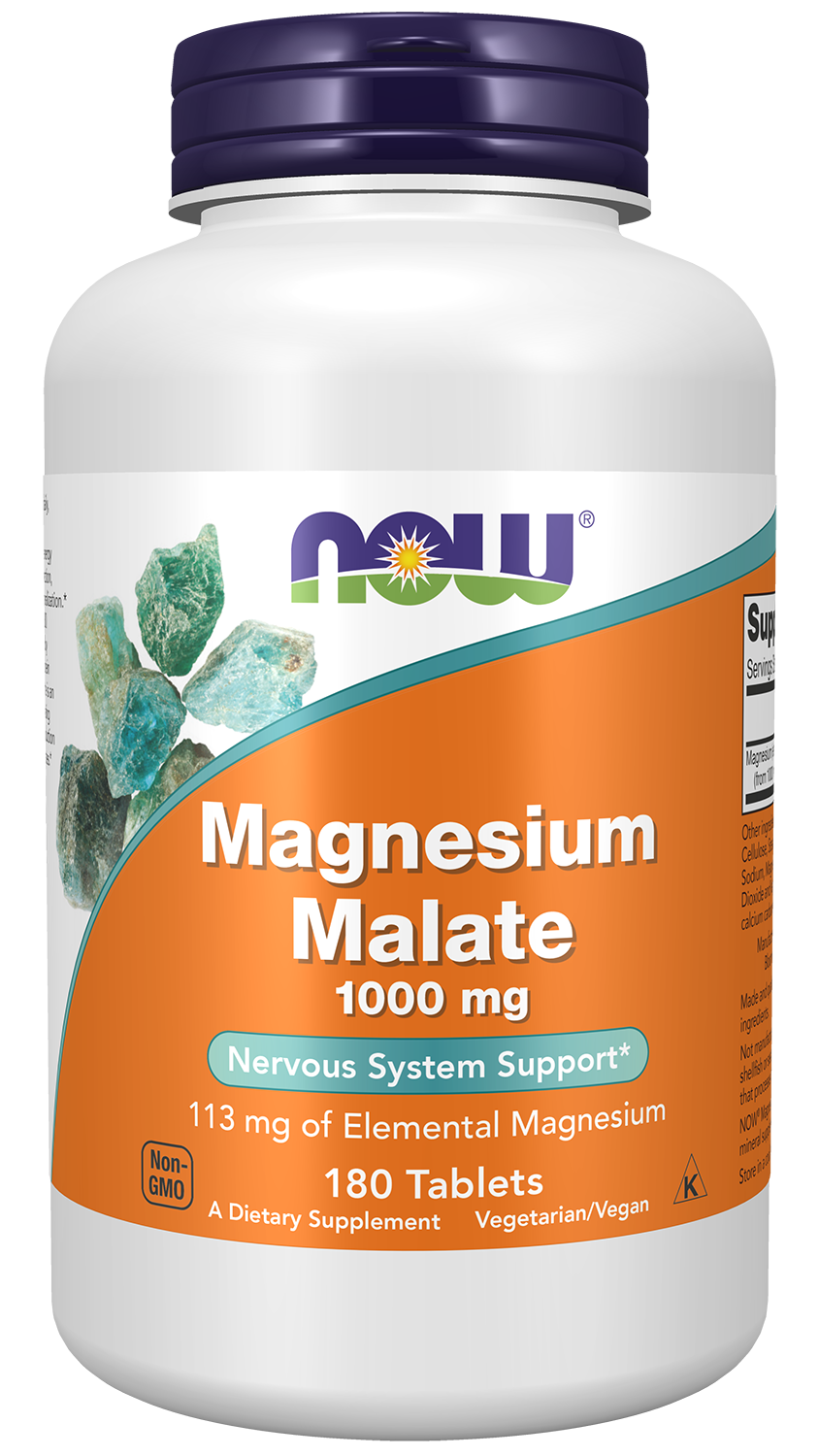 NOW Foods Magnesium Malate 1000mg (180)