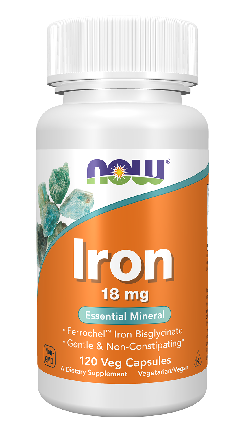 NOW Foods Iron 18mg (120)