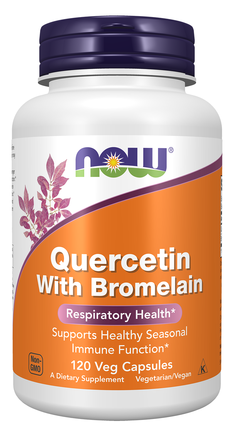 NOW Foods Quercetin with Bromelain (120)