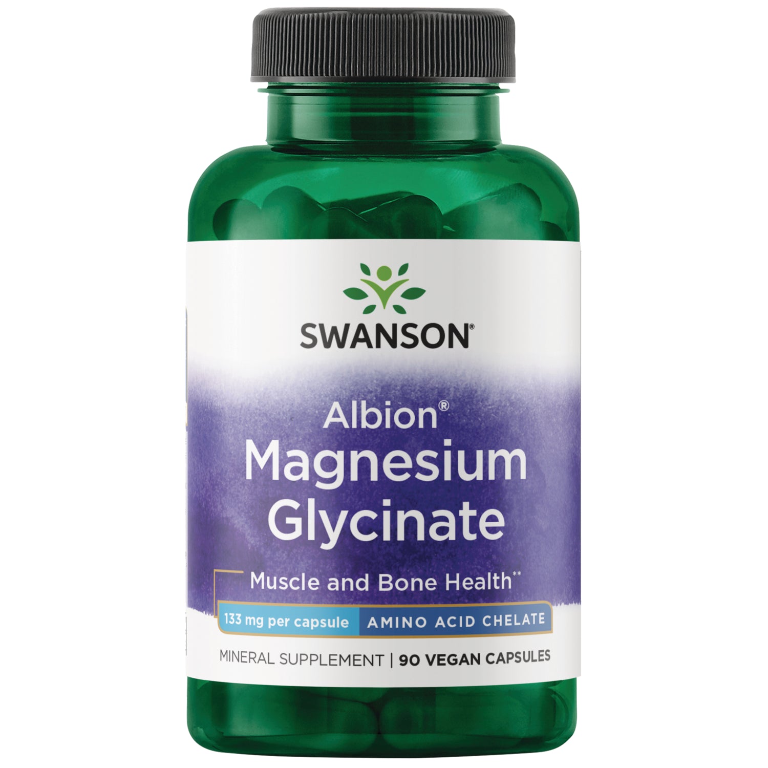 Swanson Albion Magnesium Glycinate 133mg (90)
