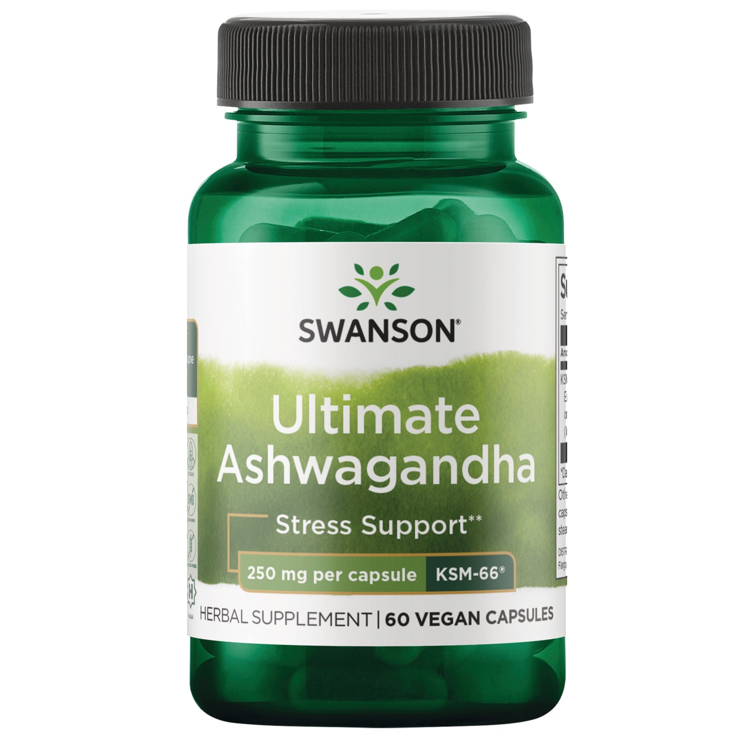 Swanson Ashwagandha KSM-66 250mg (60)