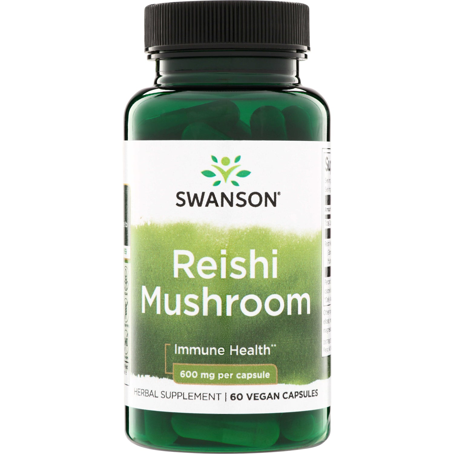 Swanson Reishi Mushroom 600mg (60)