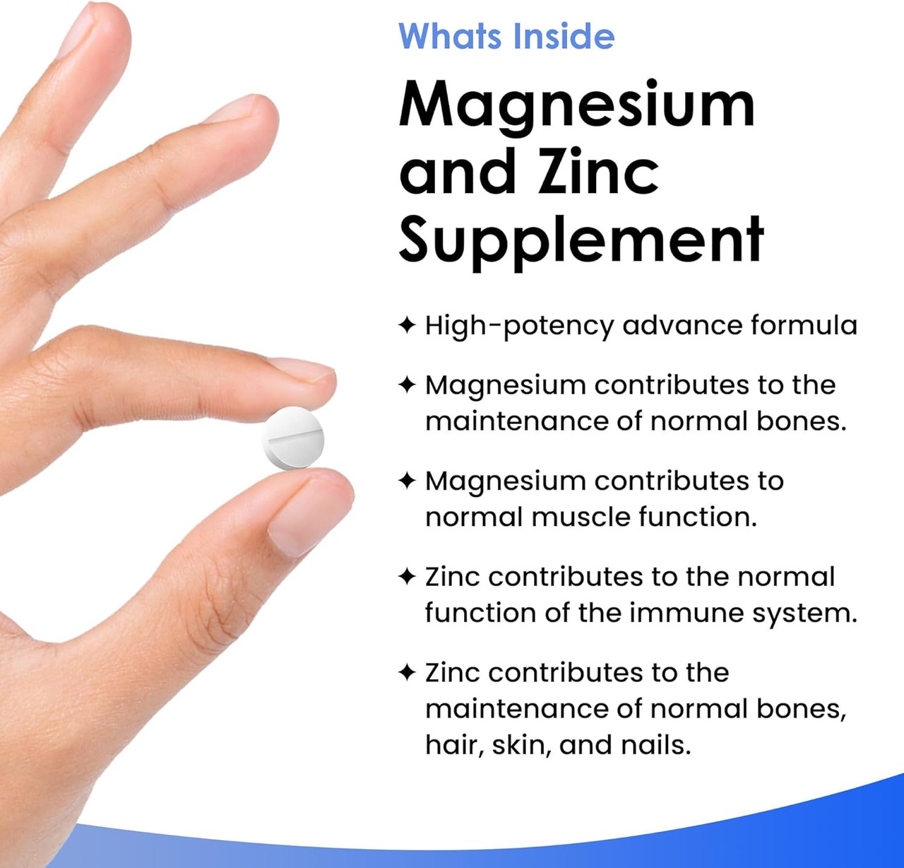 New Leaf Magnesium & Zinc (120)