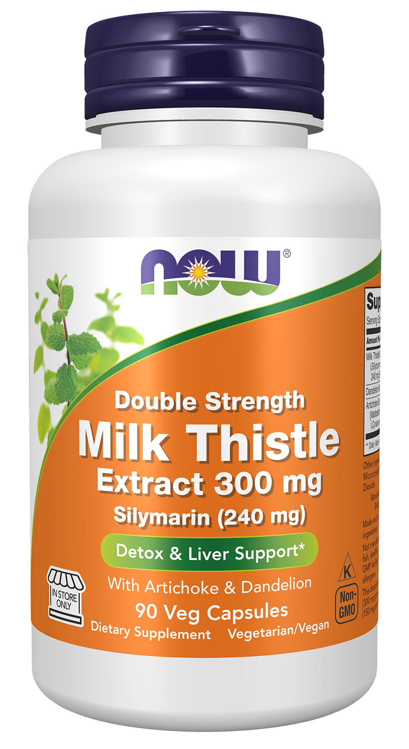 NOW Foods Silymarin Milk Thistle 300mg (50)