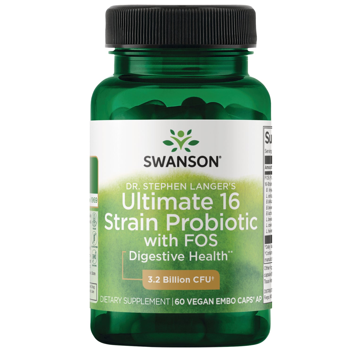 Swanson Ultimate 16 Strain Probiotic (60)