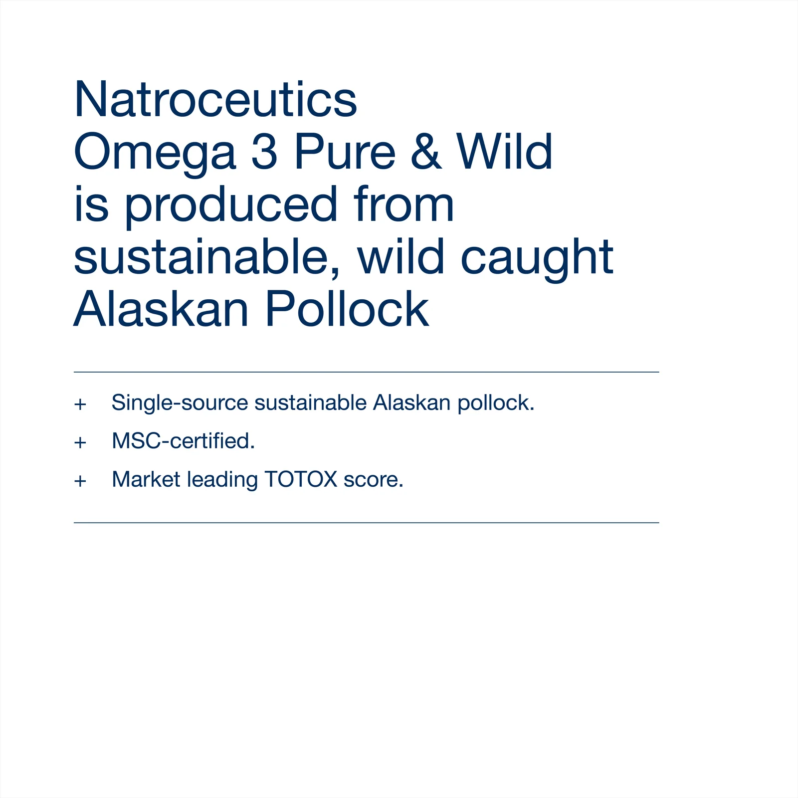 Natroceutics Omega 3 Pure & Wild