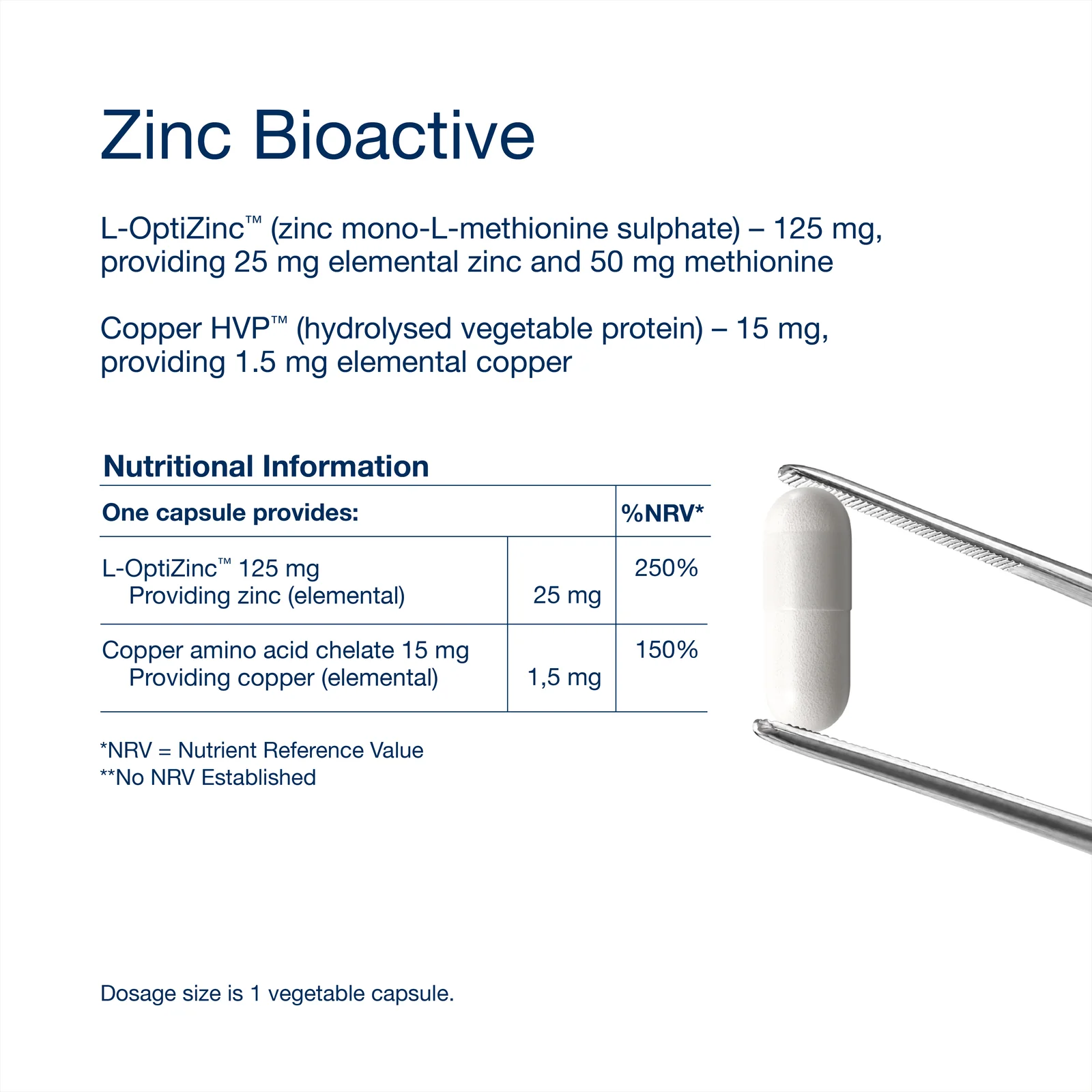 Natroceutics Zinc Bioactive 25mg