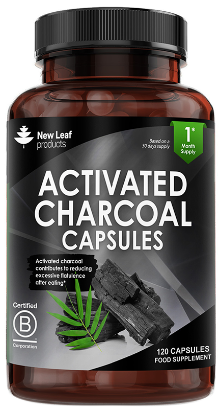 New Leaf Charcoal Capsules (120)