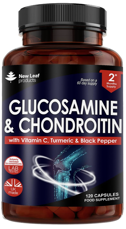 New Leaf Glucosamine & Chondroitin Capsules (120)