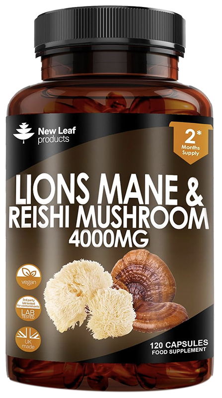 New Leaf Lion's Mane & Reishi (120)
