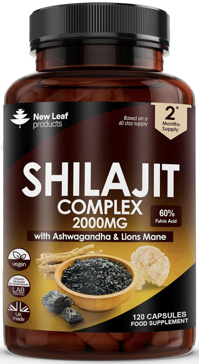 New Leaf Shilajit Complex (120)