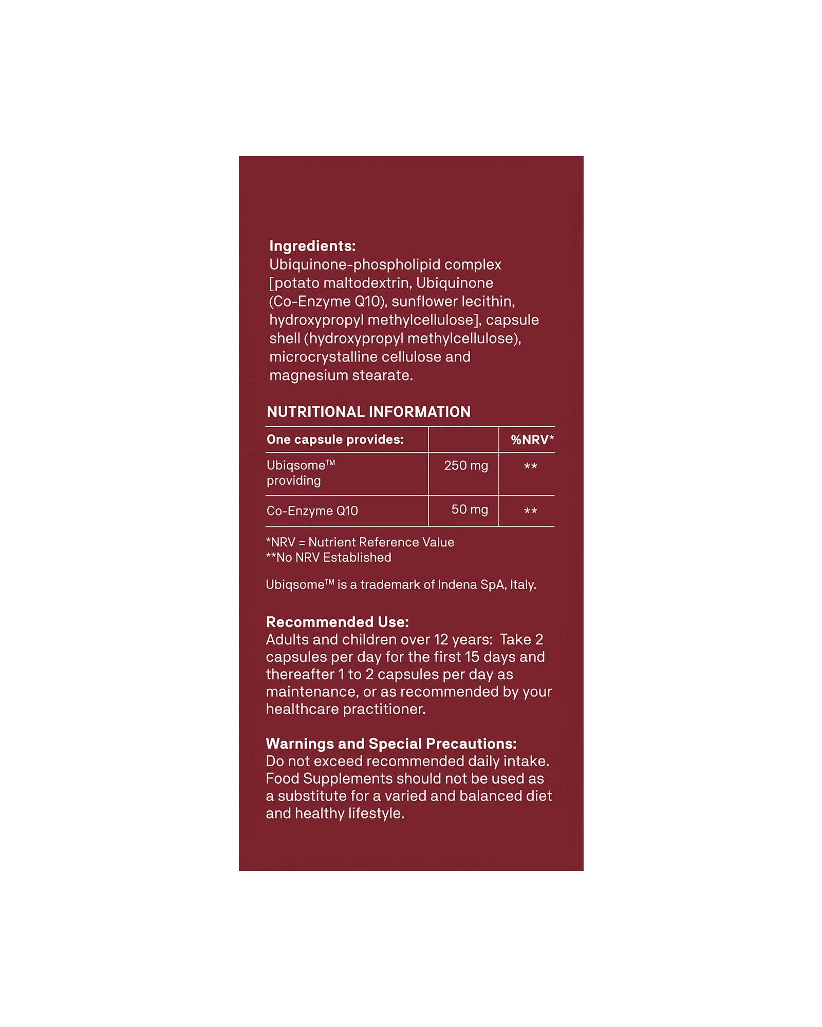 Natroceutics Co-Enzyme Q10 Advanced