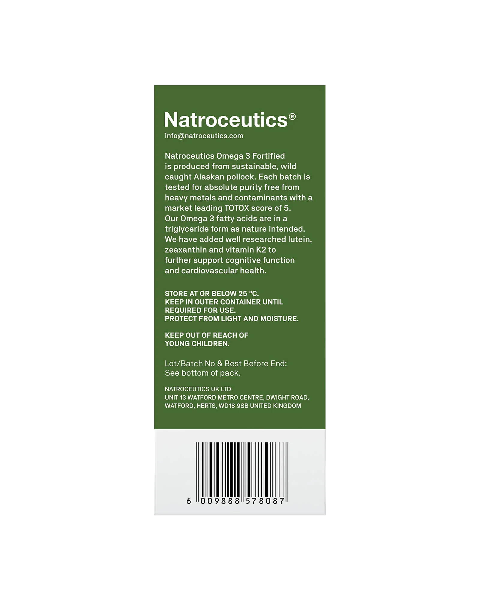 Natroceutics Omega 3 Fortified