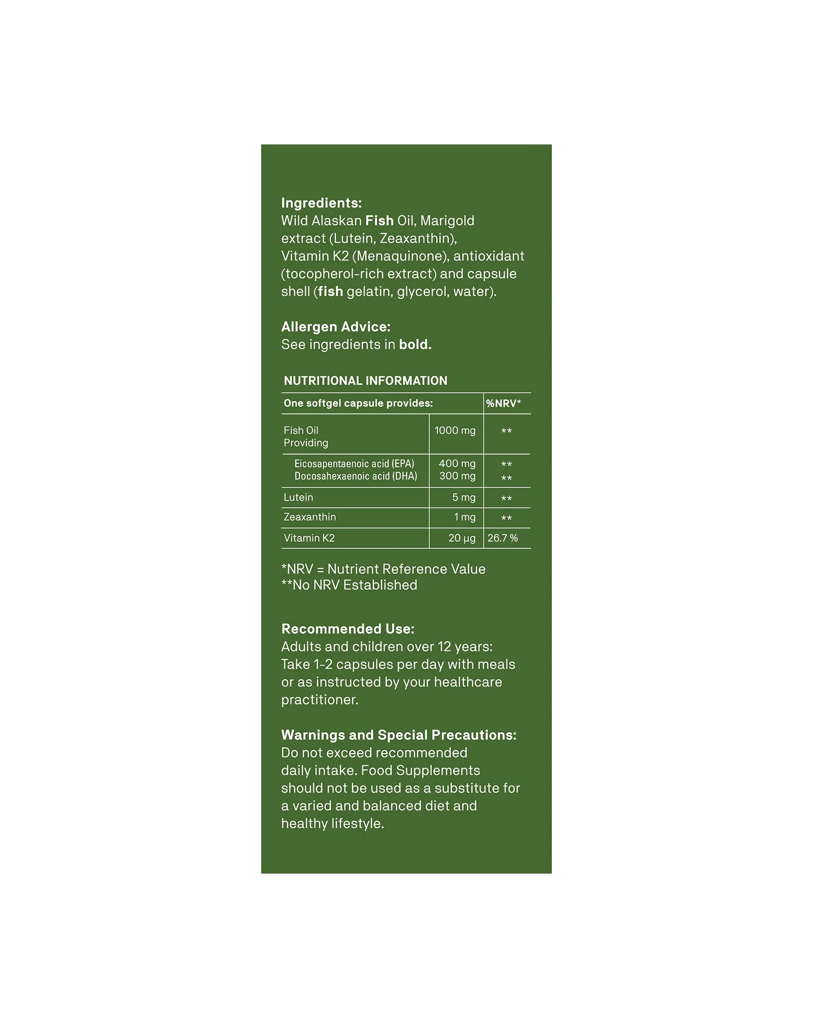 Natroceutics Omega 3 Fortified